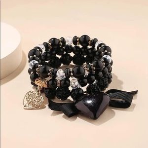 Wow!! Check out our amazing three piece and two piece beaded charm bracelet sets